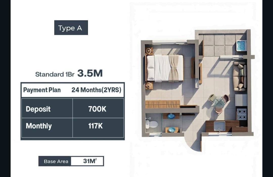 Standard 1 Bedroom