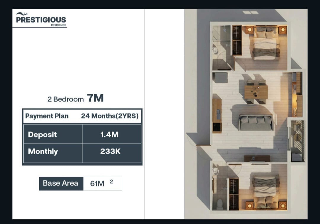 2 Bedroom